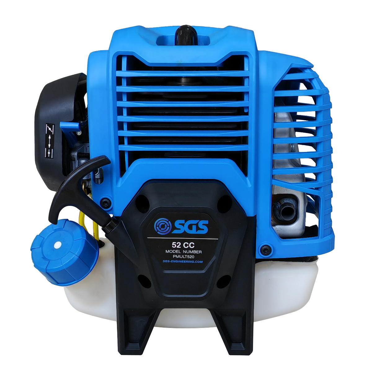 SGS 52cc 5-in-1 Petrol Multi Tool Garden Set: Chainsaw Trimmer Strimmer Pruner & Brushcutter